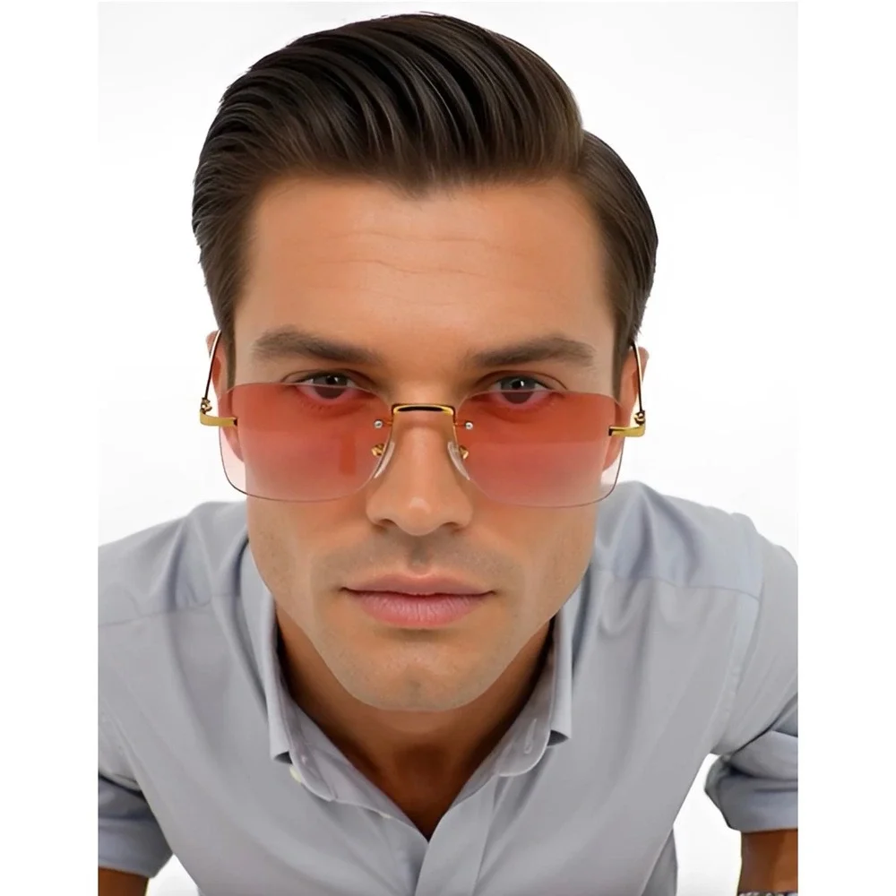 N/A rimless rectangle